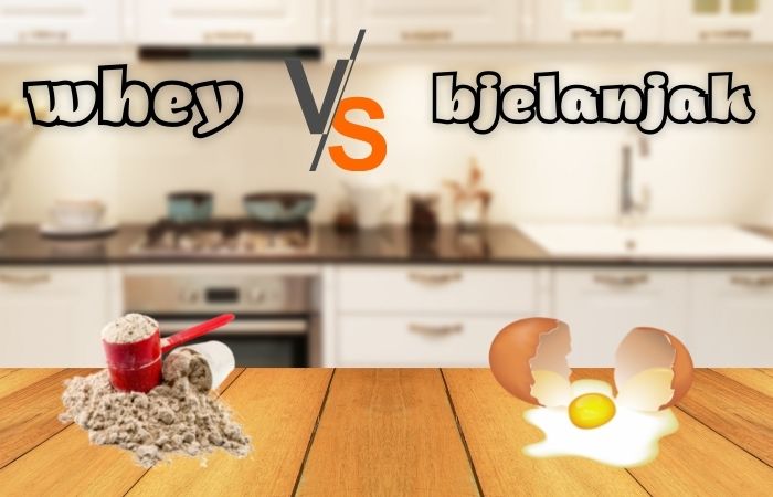 Bjelanjak jajeta ili whey protein? Što je bolje?