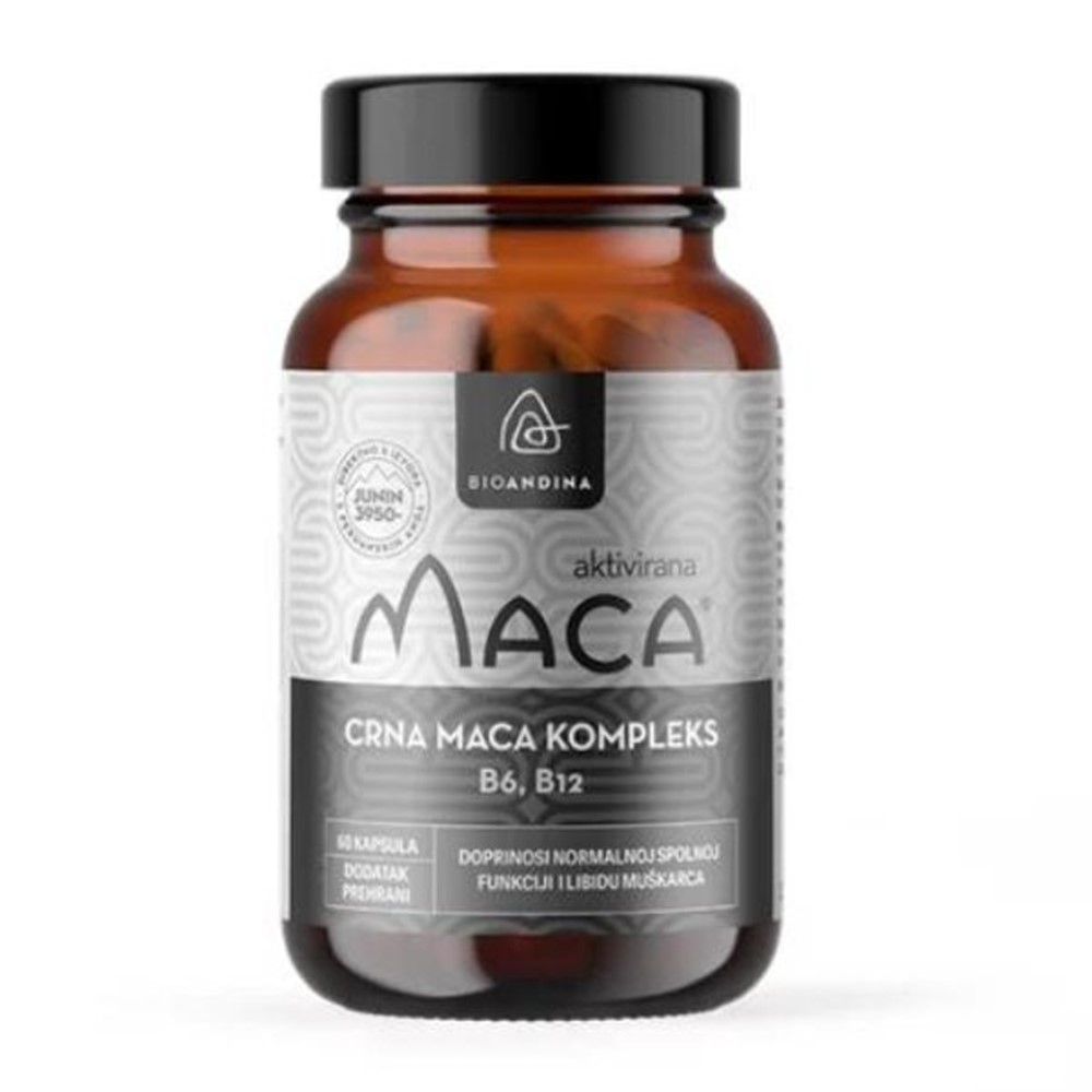 Bioandina Crna Maca 60 kapsula