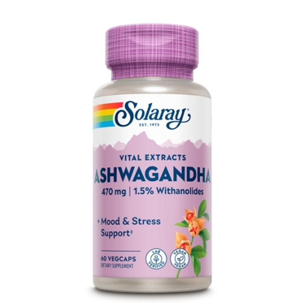 Solaray Ashwagandha 470 mg 60 kapsula