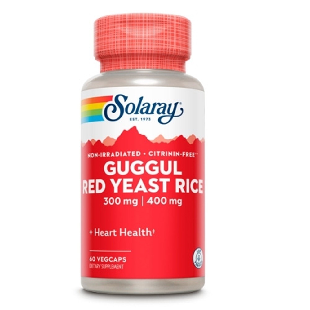 Solaray Guggul Crvena Riža 60 kapsula