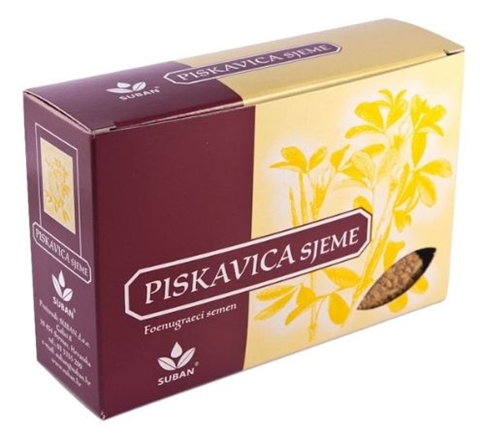 Suban Piskavica Sjeme - Trigonela Foenum Gracerum