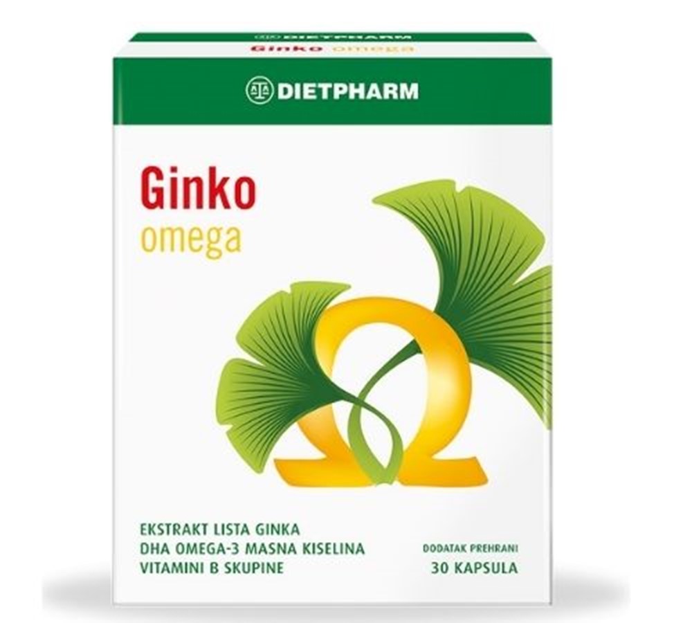 Dietpharm Ginko Omega 60 kapsula