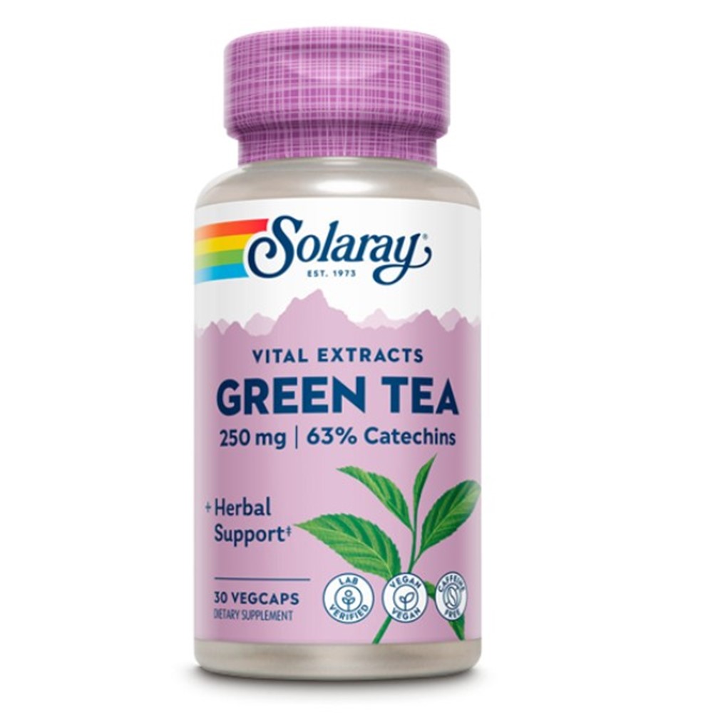 Solaray Green Tea 30 vege kapsula