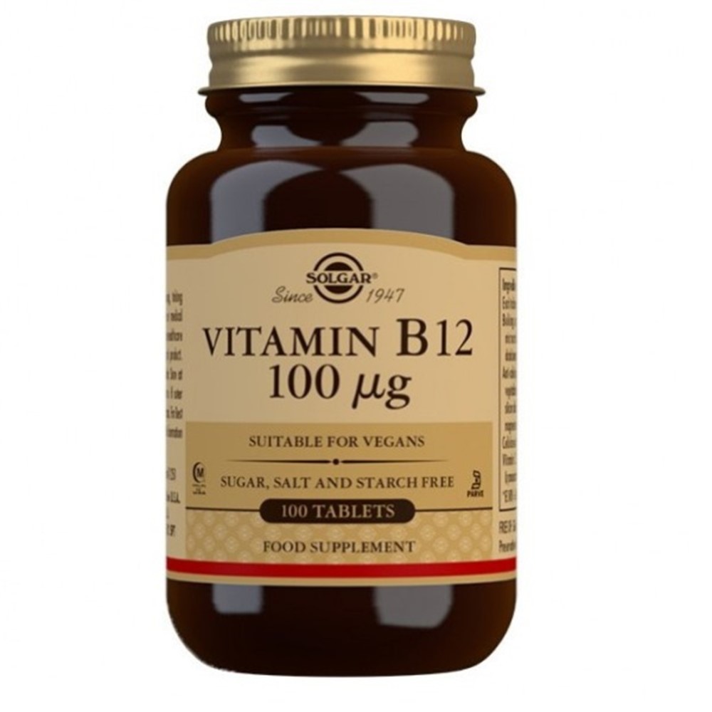 Solgar Vitamin B12 100 tableta