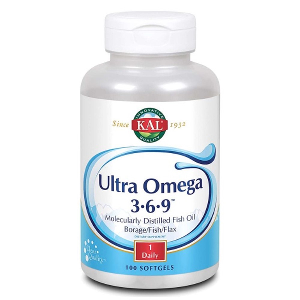 KAL Ultra Omega 3-6-9  100 kapsula