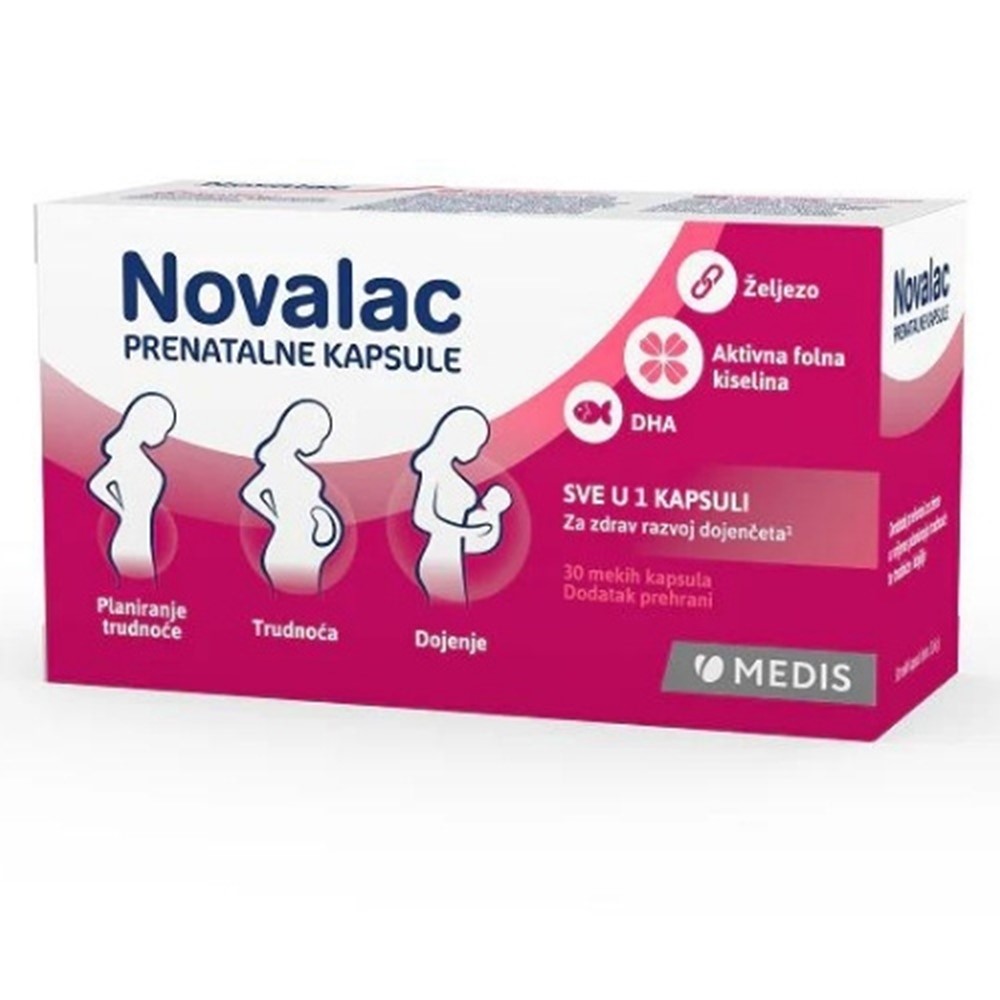 Novalac Prenatal 30 kapsula