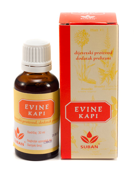Suban Evine Biljne Kapi 30 ml 