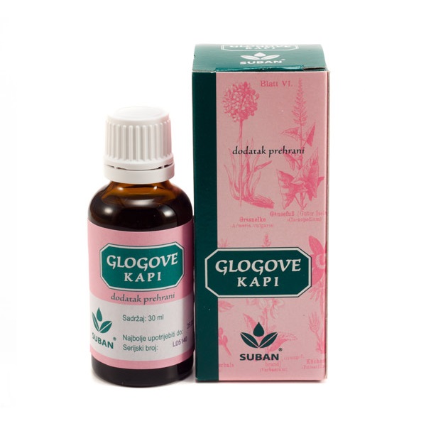 Suban Glogove Kapi 30ml 