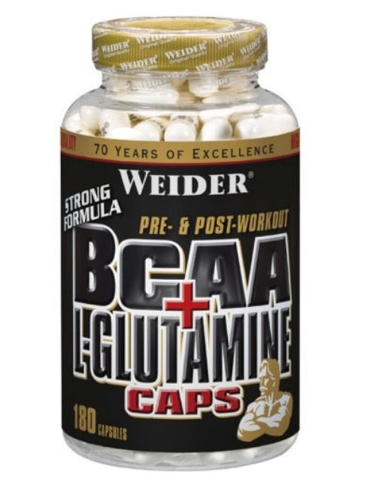 Weider BCAA + Glutamin 180 kapsula