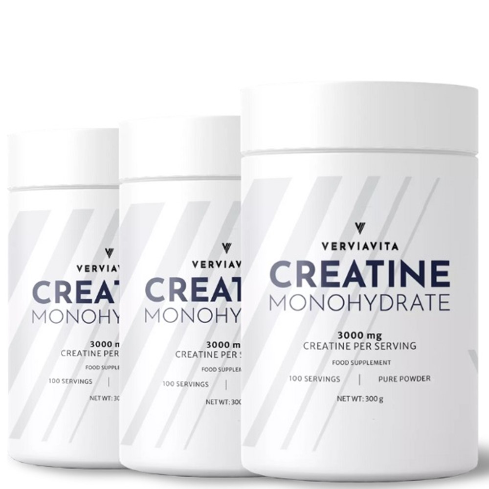 Verviavita Creatine Monohydrate 900g (2+1 GRATIS)