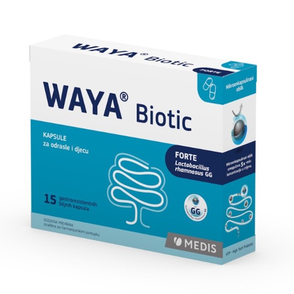 Waya Biotic forte 15 kapsula