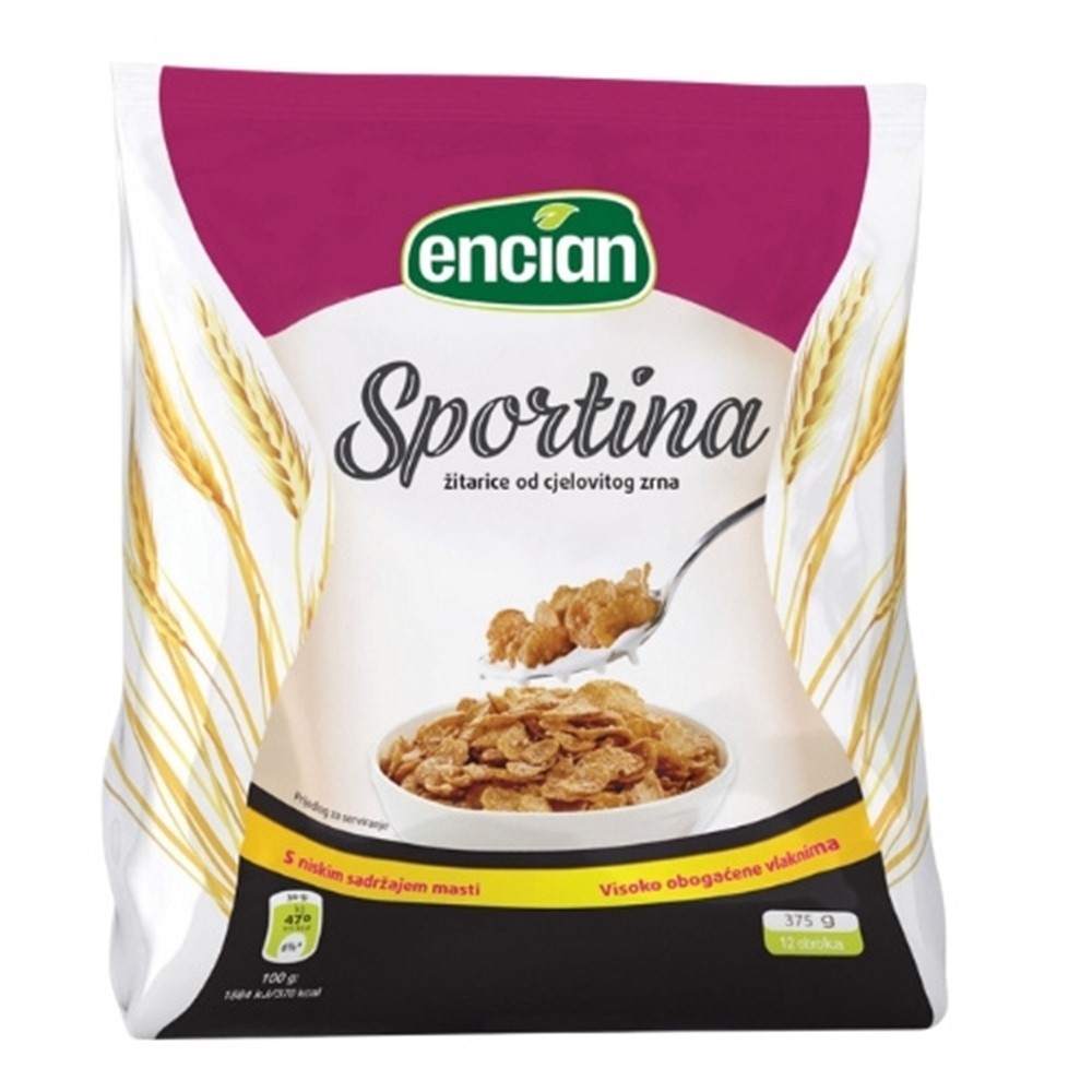 Encian Sportina Žitarice 375 g