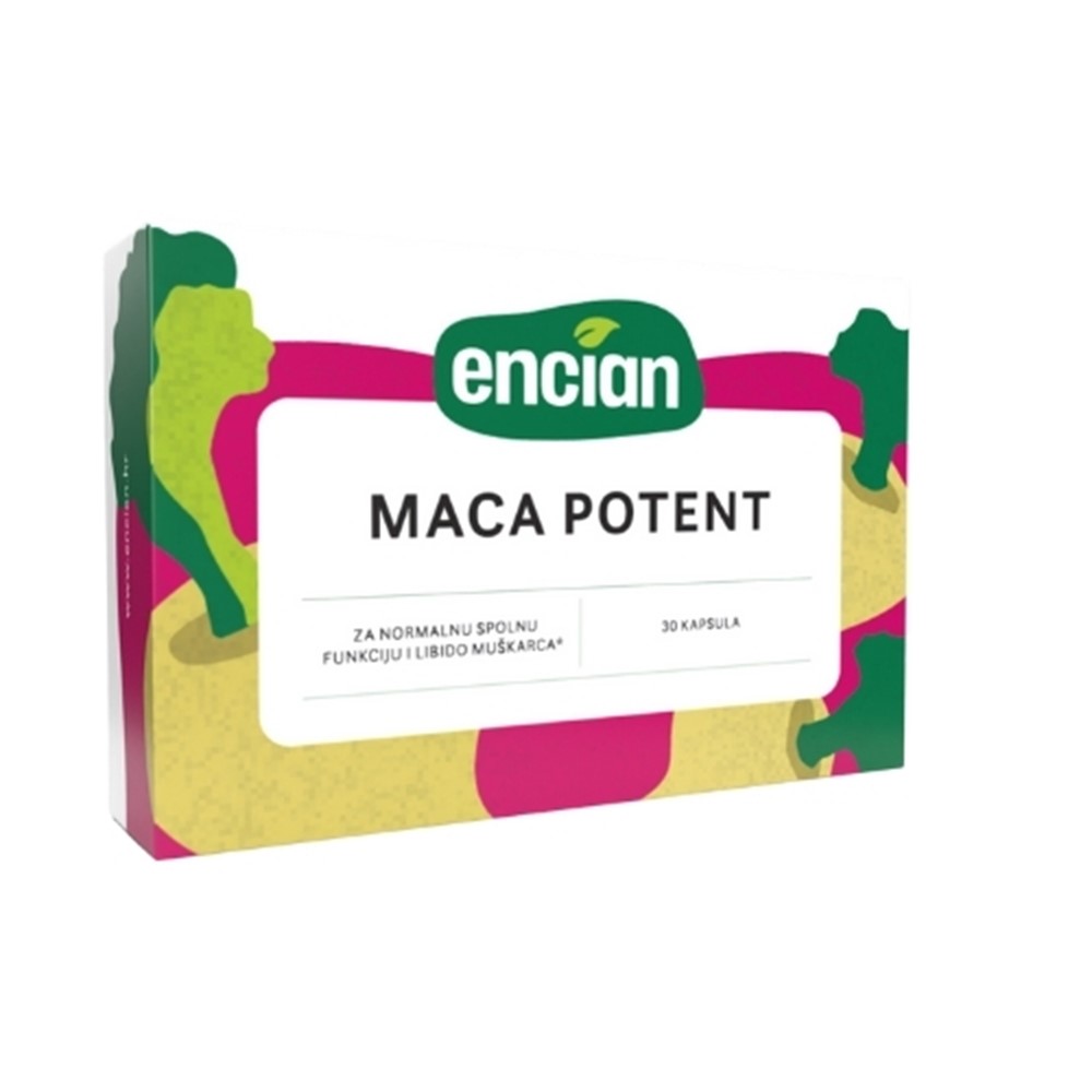 Encian Maca Potent 30 kapsula