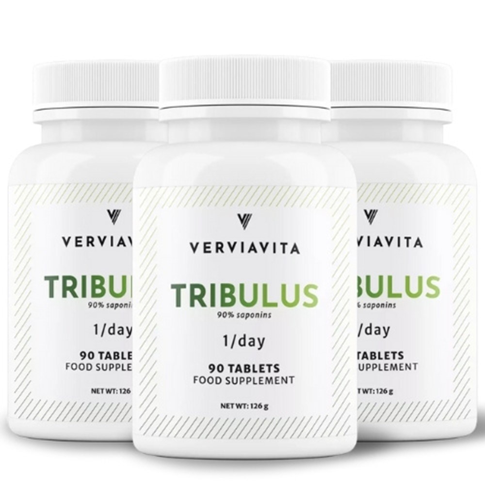 Verviavita Tribulus 90 tableta 2+1 GRATIS
